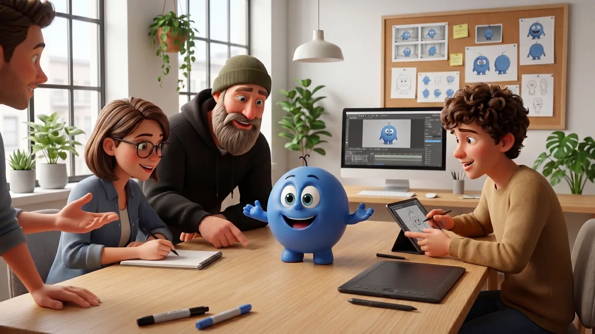 Bombo creates animation with a small team