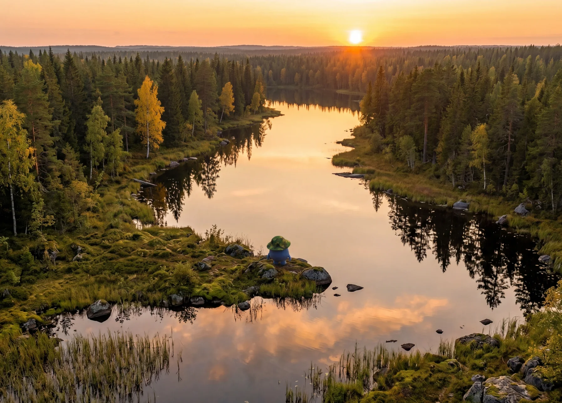 Bombo summer postcard #4: Forest river
